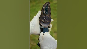 New Handmade Damascus Knife 2025 | Boston Leather