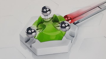 Gravitrax Expansion Volcano unboxing + slowmotion