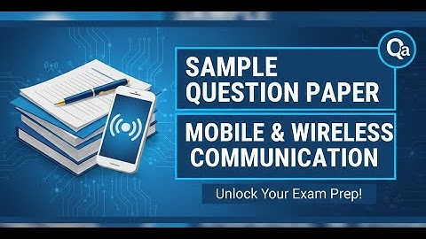 Sample Question Paper-1-MSBTE Diploma- 5th Sem- K Scheme- Mobile and Wireless Communication