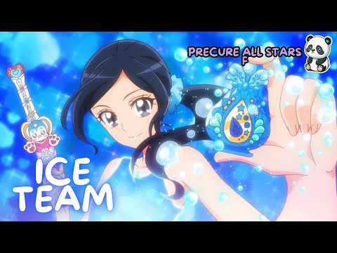 Precure All Stars F  Butterfly Team Transformation Fanmade 