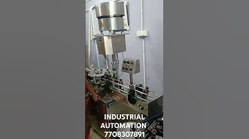 Automatic Capping Machine #machine #bottlesealingmachine #cappingmachine #bottlecappingmachine