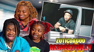 Zoticdagod - RESPECTFULLY [Official Music Video] | REACTION