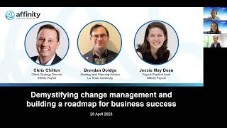 Webinar: Demystifying change management and building a roadmap for business success