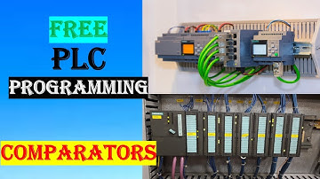 PLC Programming; How to use COMPARATORS in Simatic Manager Complete Tutorial