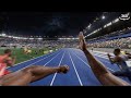 360' vr usain bolt 9.58 world record Berlin 2009 pov 