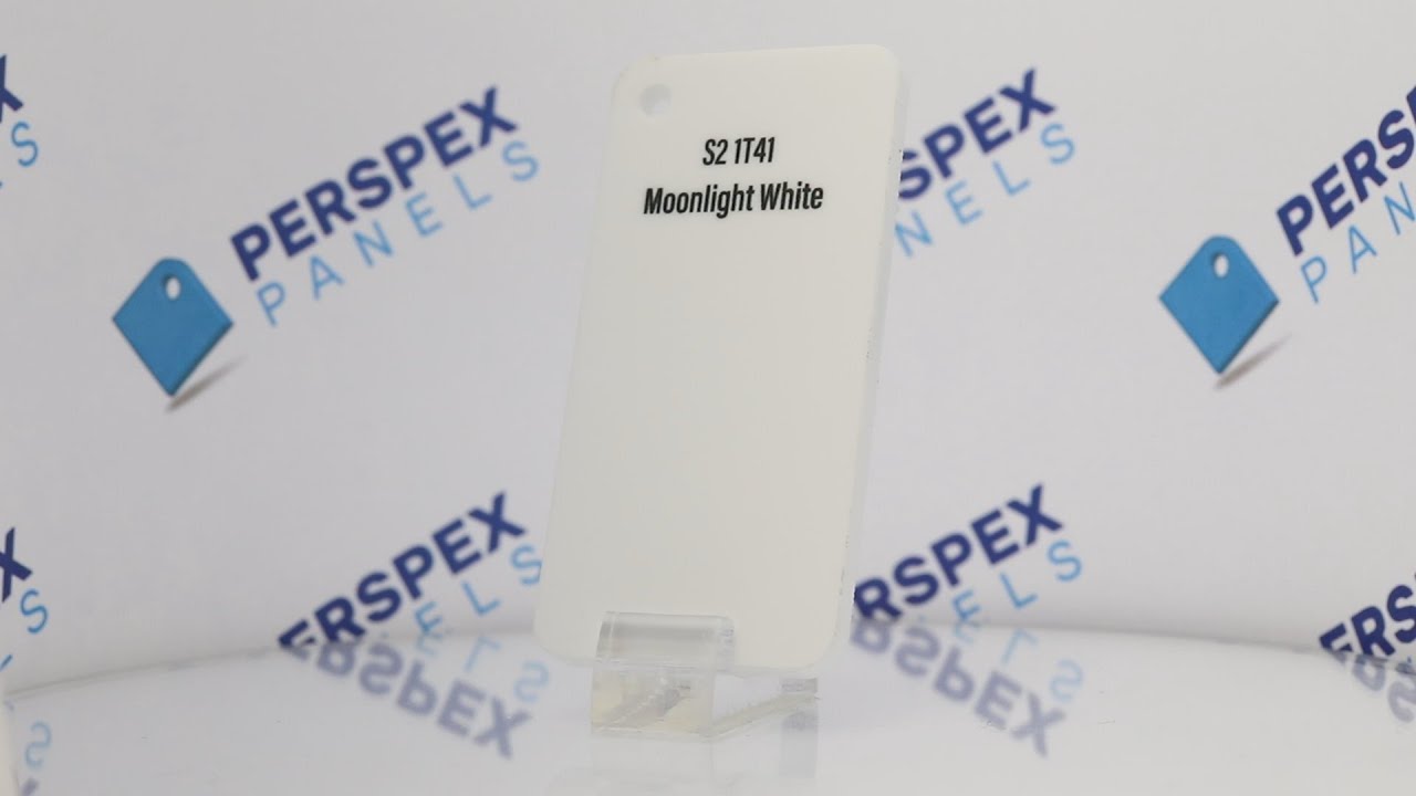Moonlight White Perspex® S2 1T41 - Perspex Panels