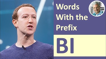 Words With the Prefix BI (6 Illustrated Examples)