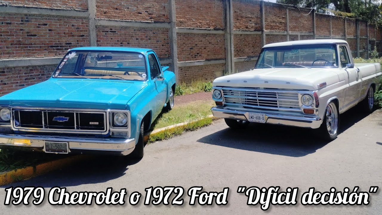1979 Chevrolet Pickup, 1972 Ford F100, 1947 Ford Mercury