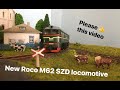 New Roco M62 SZD locomotive - Роко М62 Тепловоз - unboxing and first run