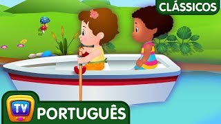 Vou Vou Vou Remando (Row Row Row Your Boat) | Canções Para Crianças | ChuChu TV Clássicos