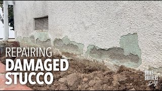 Damaged Stucco Repair