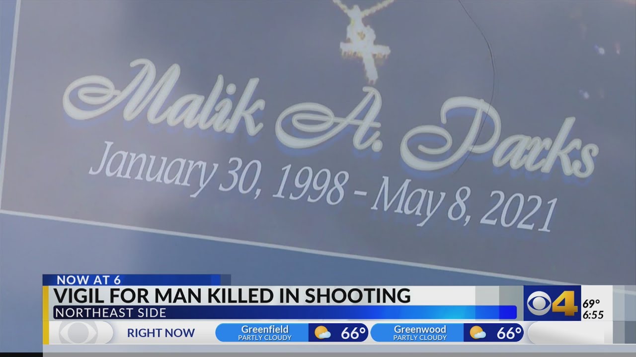 Vigil for man killed in shooting on northeast side - YouTube