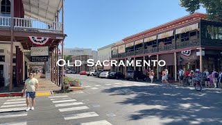 WALKING: Sacramento, CA- Old Waterfront District