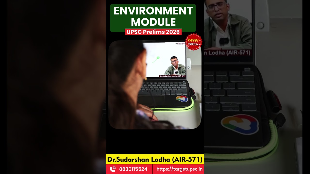 Complete Enviroment Module for  UPSC Prelims 2026