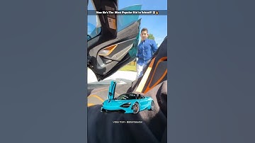 😱Picking Up 13Yr Old in a McLaren...His Friends