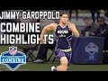 Jimmy Garoppolo's 2014 Scouting Combine Workout | NFL Highlights