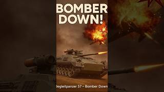 “57mm SHOT POPPED HIS BOMBS IN MID-AIR! 🤯 | War Thunder”