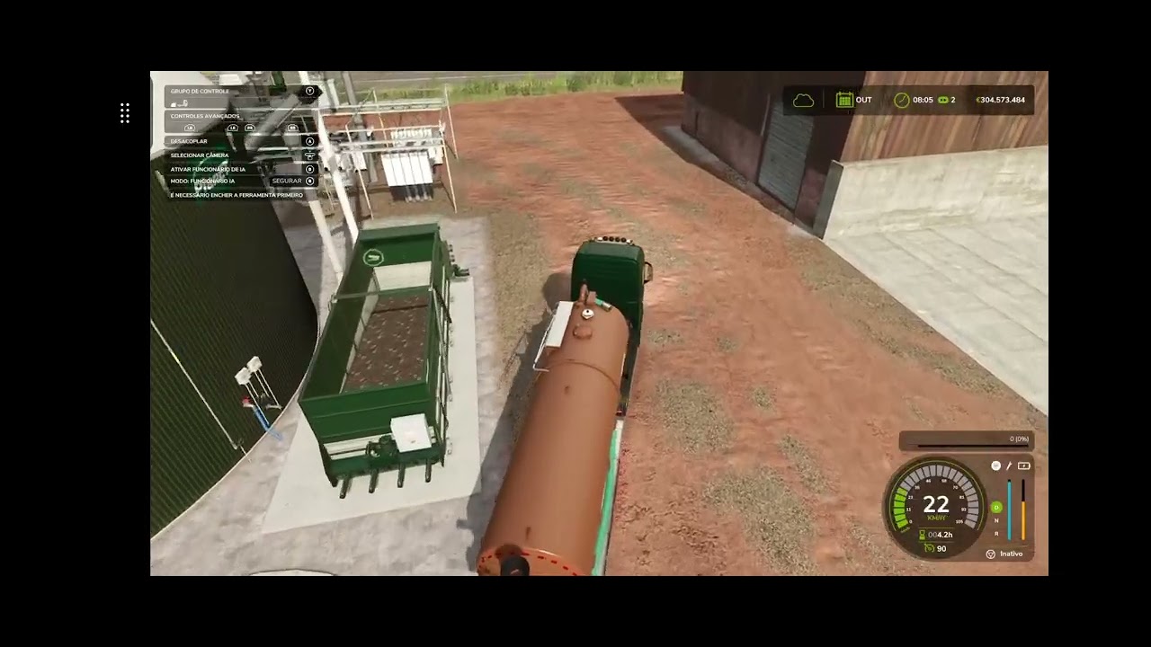 Transportando estrume 💩 fs25