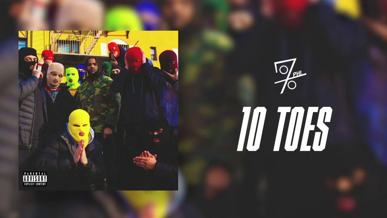 070 Phi - 10 Toes (audio) accords