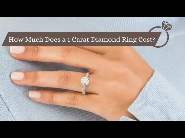 Beverly Hills Jewelers 1 Carat Diamond Engagement Ring - 14 Karat White  Gold Diamond Ring for Women Diamond Engagement Ring (Size 4) | Amazon.com