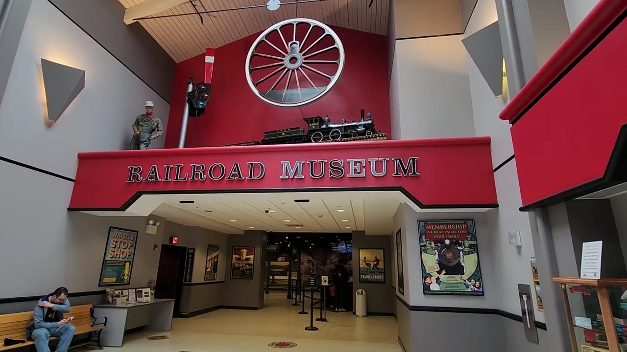 The Railroad Museum of Pennsylvania, Ending with a look at the exterior of The Strasburg Railroad