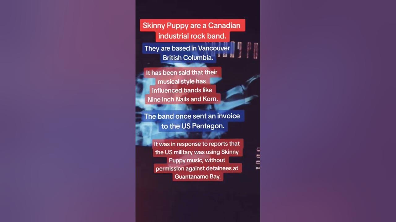 Skinny Puppy and the invoice