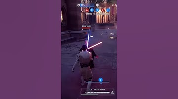How to lightsaber parry in Star Wars Battlefront 2 quick tutorial #Shorts