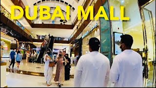 (4K) Dubai Mall Before Eid Night Virtual Walking 4K | Dubai Eid Night 2021