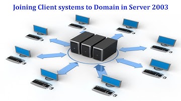 Server 2003 - How to join Client systems to Domain in Windows Server 2003