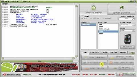 Samsung ‪i9003 read unlock code by Micro-box - www.micro-box.com