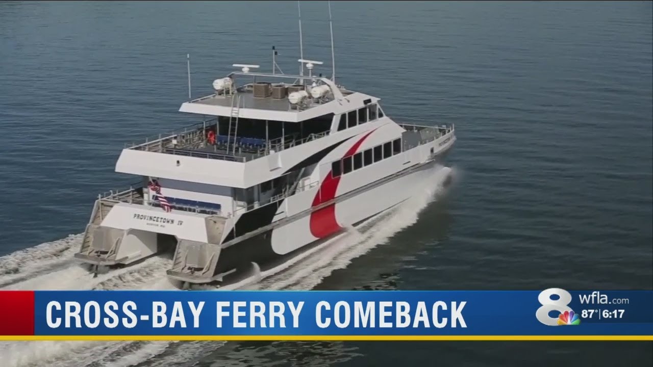 Cross Bay Ferry relaunch