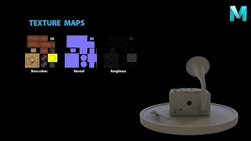 Gramophone - 3D Modelling and Texturing in Maya | Creative Mind | Arena Animation South EX