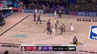 Jared Dudley Full Play | Rockets vs Lakers 2019-20 West Conf Semifinals Game 1 | Smart Highlights