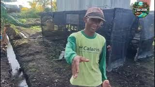 THANK GOD, WE ARE GRATEFUL TO BE ABLE TO SEE 2 FARMERS TAKING CARE OF THEIR PLANTS, MR. KAMTO AND...