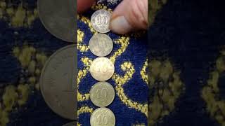 Lots of Hong Kong 10 Cent 1985(AH 1407) Obsolete Coins-03