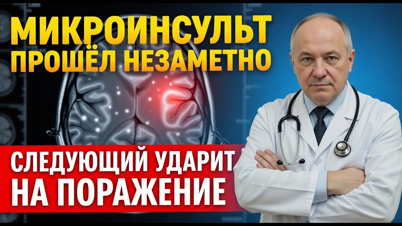 10 предвестников инсульта — проверьте себя прямо сейчас пока не поздно
