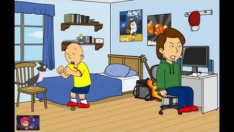 Caillou Opens Up YouTube Account While Grounded