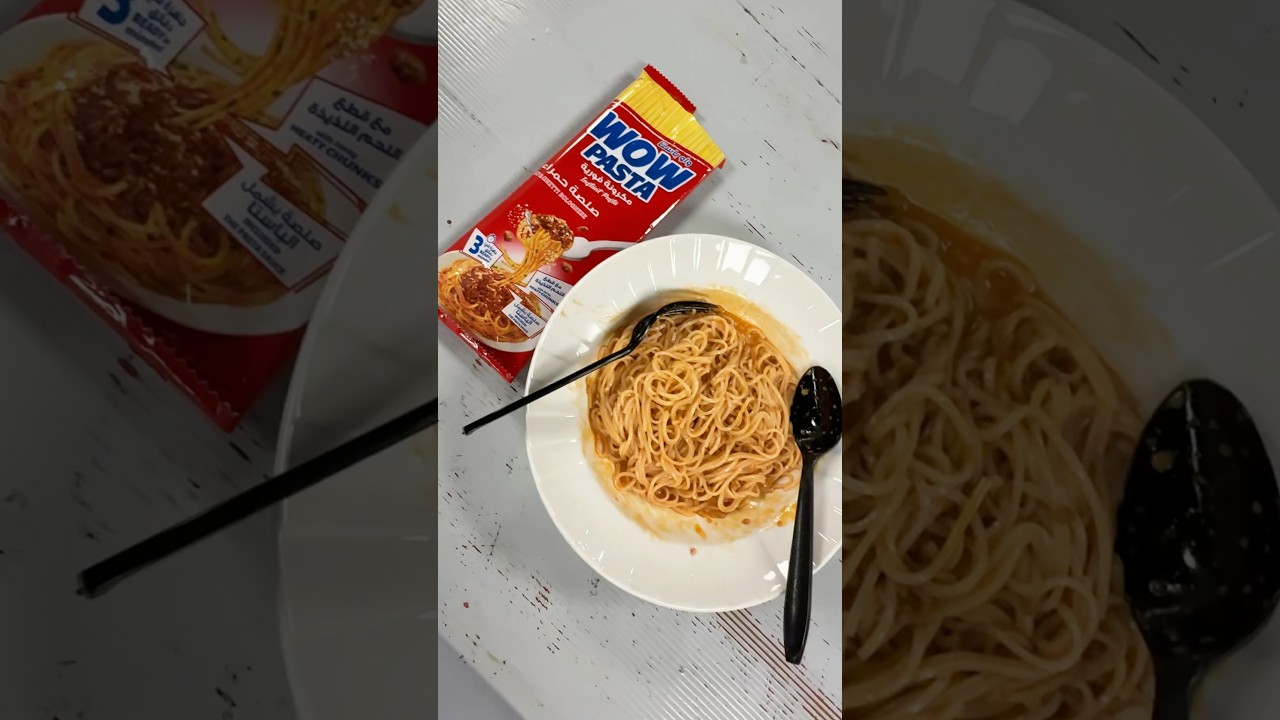 Wow pasta #instantspaghetti #foodie #foryou #yummy