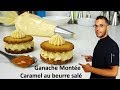 recette GANACHE MONTÉE AU CARAMEL AU BEURRE SALÉ