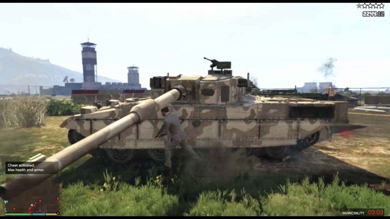 How to hijack TANK from Military base GTA 5 YouTube