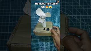 DIY Mini Fan From Waste Materials 🔥