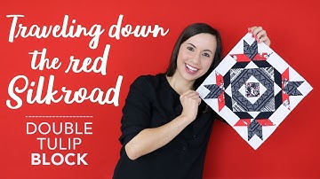 How to Make a "Double Tulip" Block Tutorial
