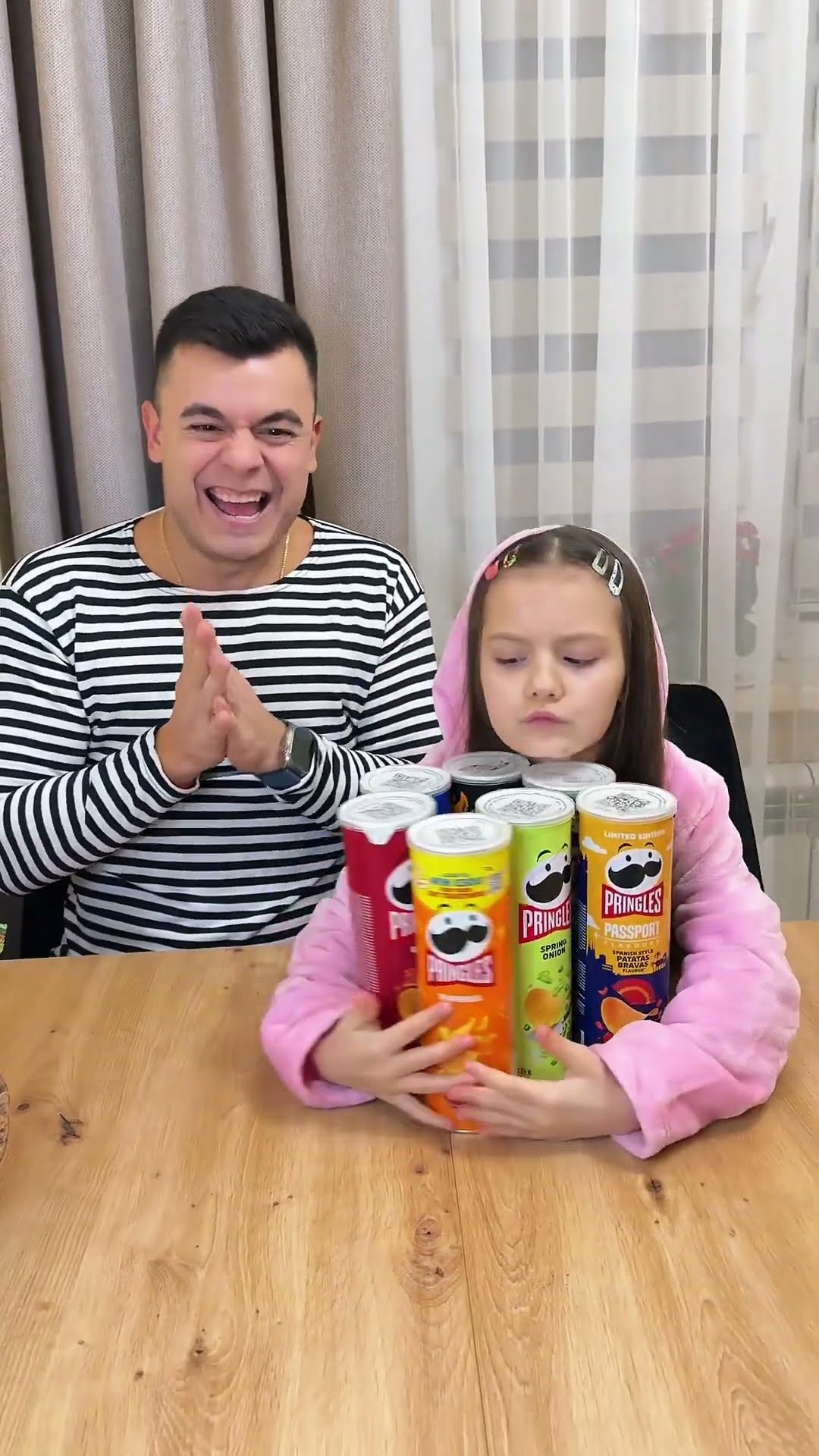 All PRINGLES for daughter by Secret Vlog