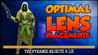 The Most EFFICIENT Lens Placements for 1st Encounter Sundered Doctrine Dungeon!