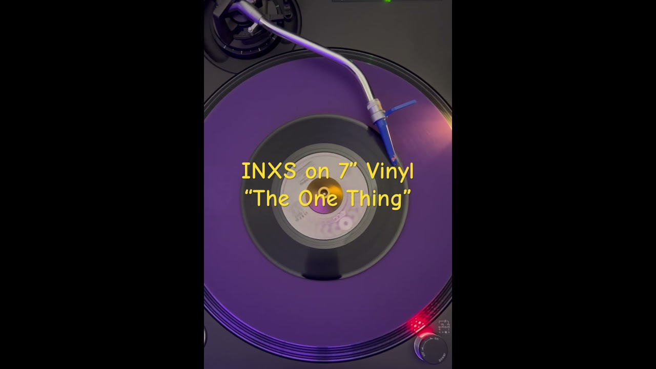 “The One Thing” INXS 7” vinyl 