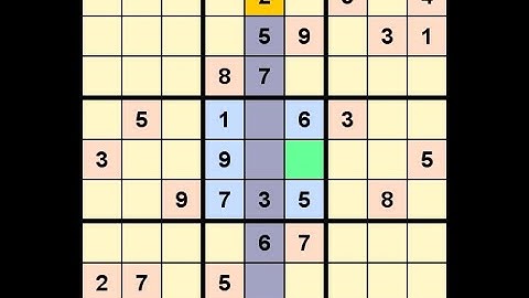 How to Solve Guardian Sudoku Expert 5526 January 29, 2022