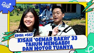 Kisah ‘Oemar Bakri’ 33 Tahun Mengabdi dan Motor Tuanya