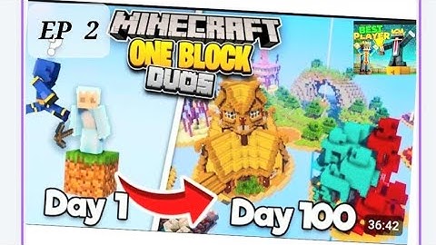 🔥 Surviving on JUST ONE BLOCK?! 😱 | Minecraft Challenge#MinecraftChallenge