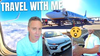 Travel Day  Ryanair Flight To Fuerteventura & Cheapest EVER Car Hire?