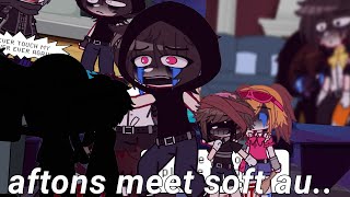 Aftons meet soft au.. // Lazy // Fnaf // gacha // my au screenshot 3